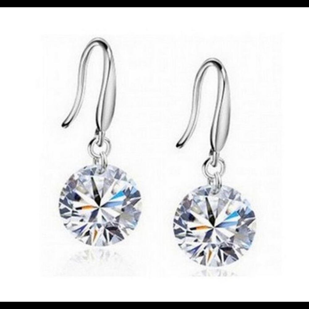 Swarovski Drill Crystal Earrings - Picture 4 of 8